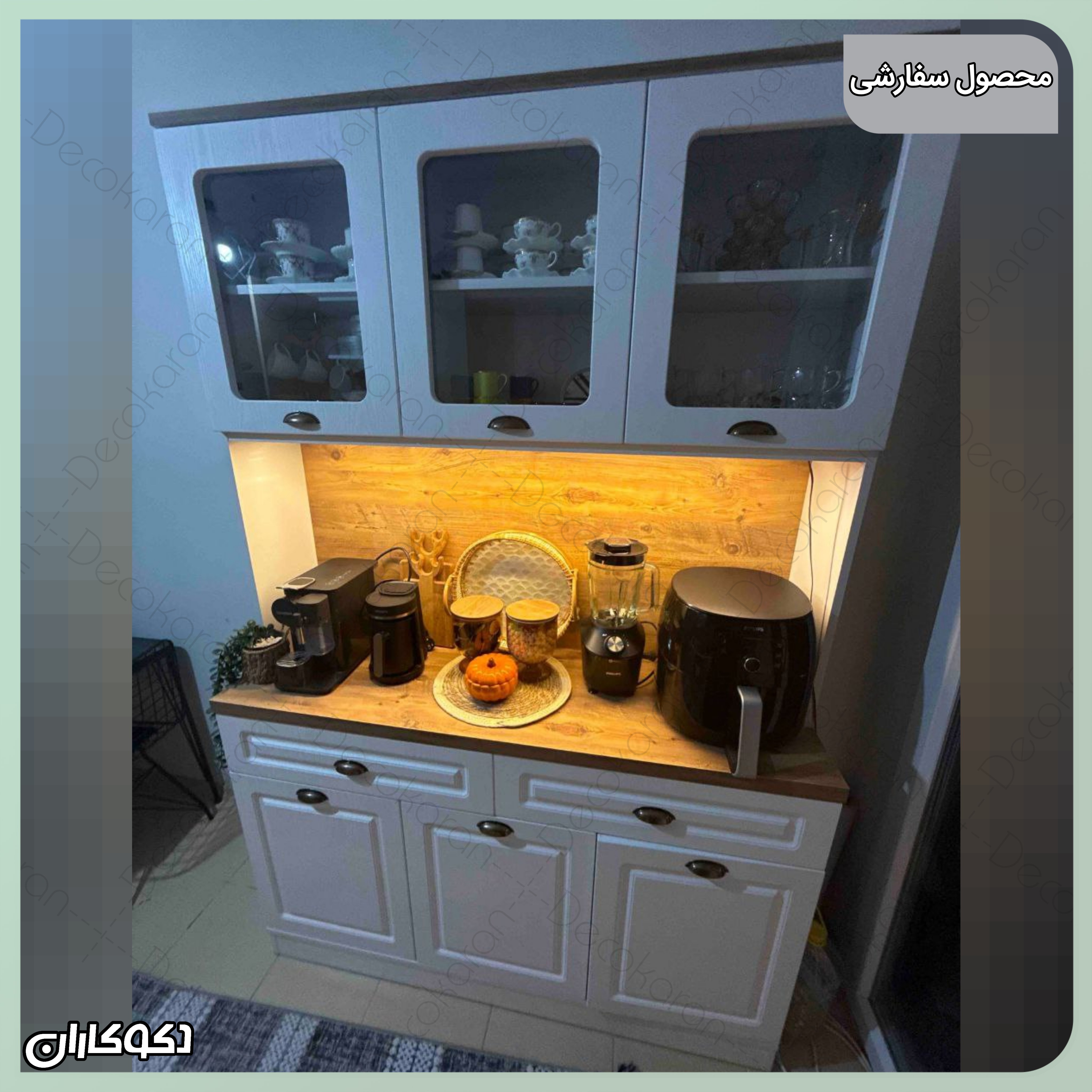 کافی بار سفارشی مدل kf129 دکوکاران