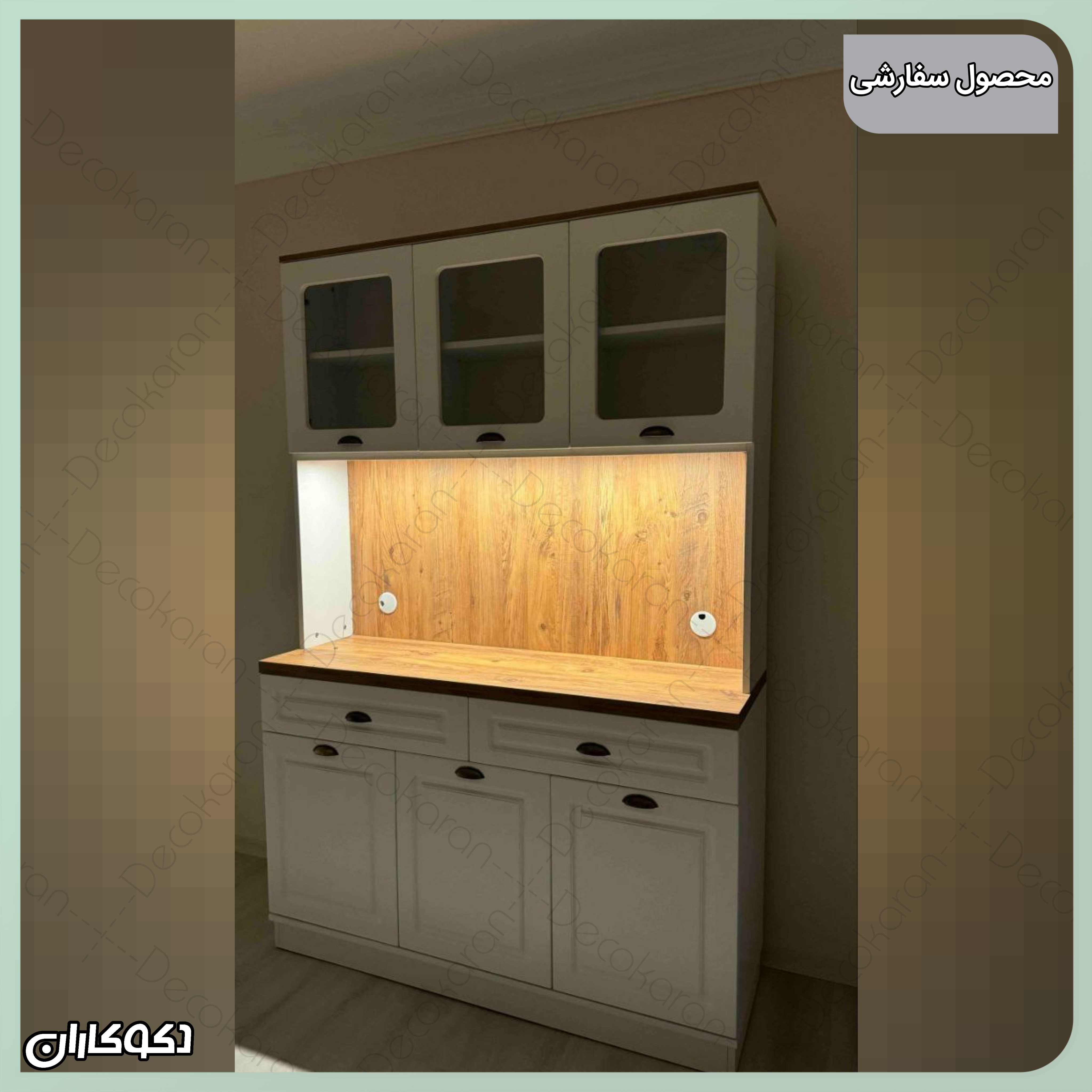 کافی بار سفارشی مدل kf129 دکوکاران