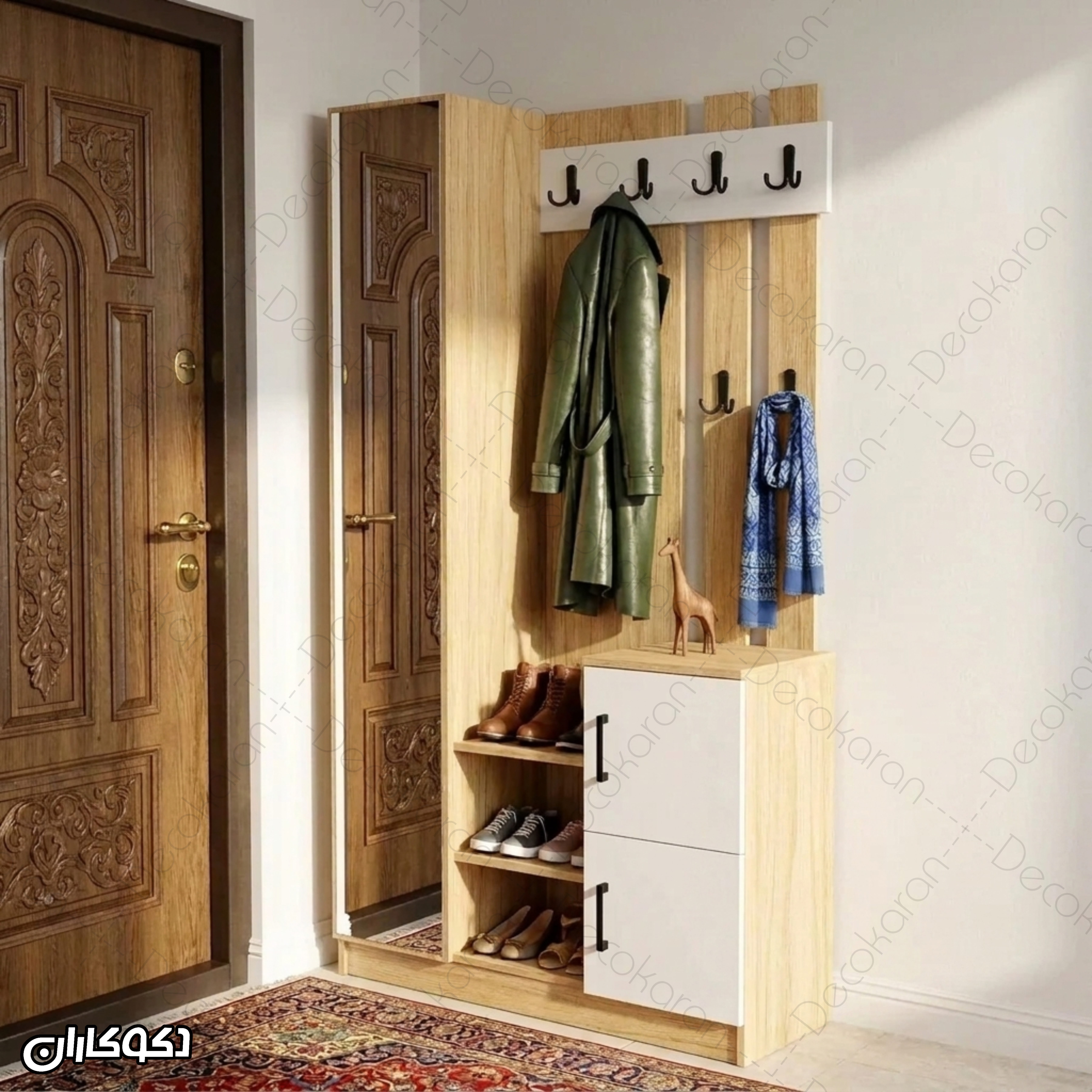 جاکفشی و جالباسی مدل JL141