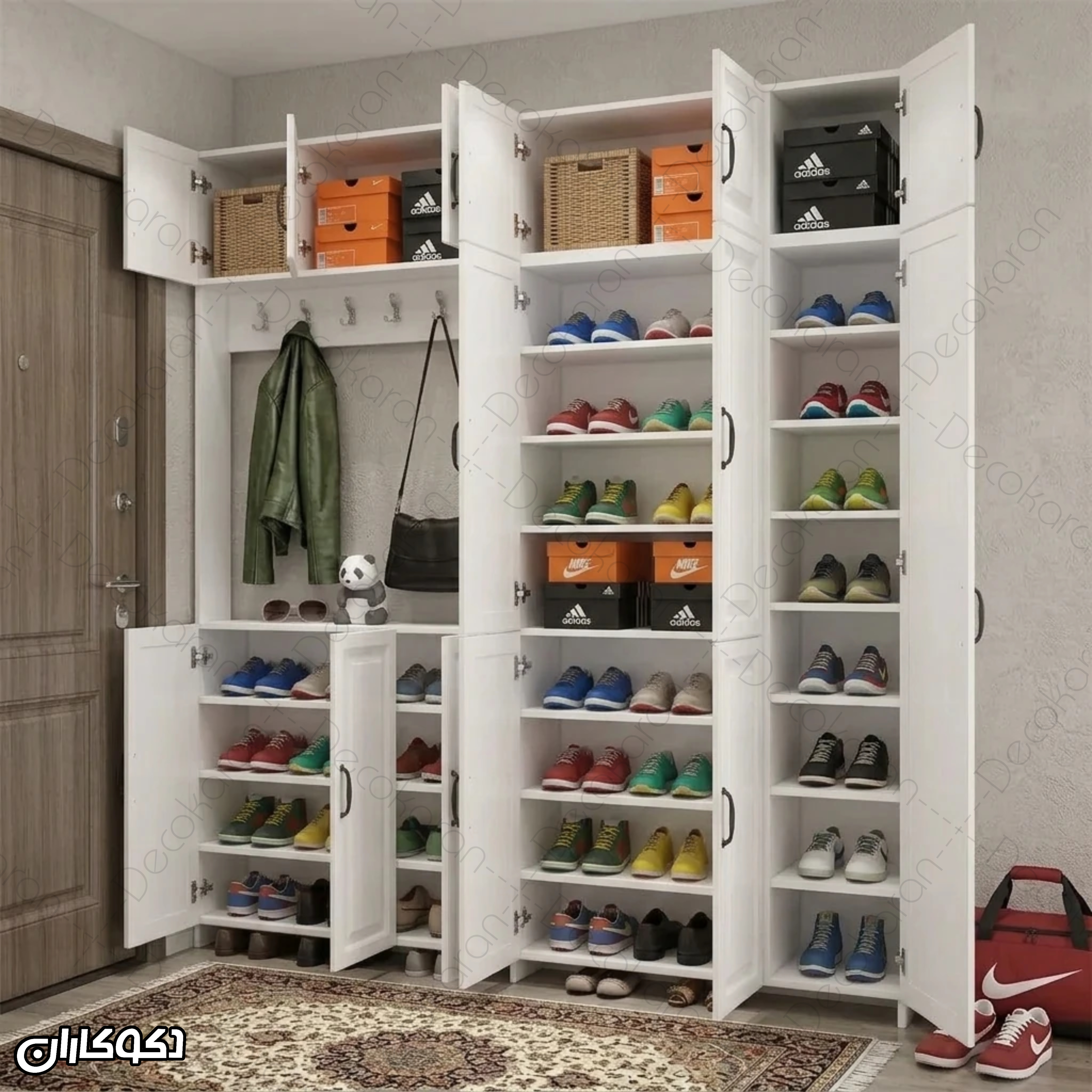 جاکفشی و جالباسی مدل JL143