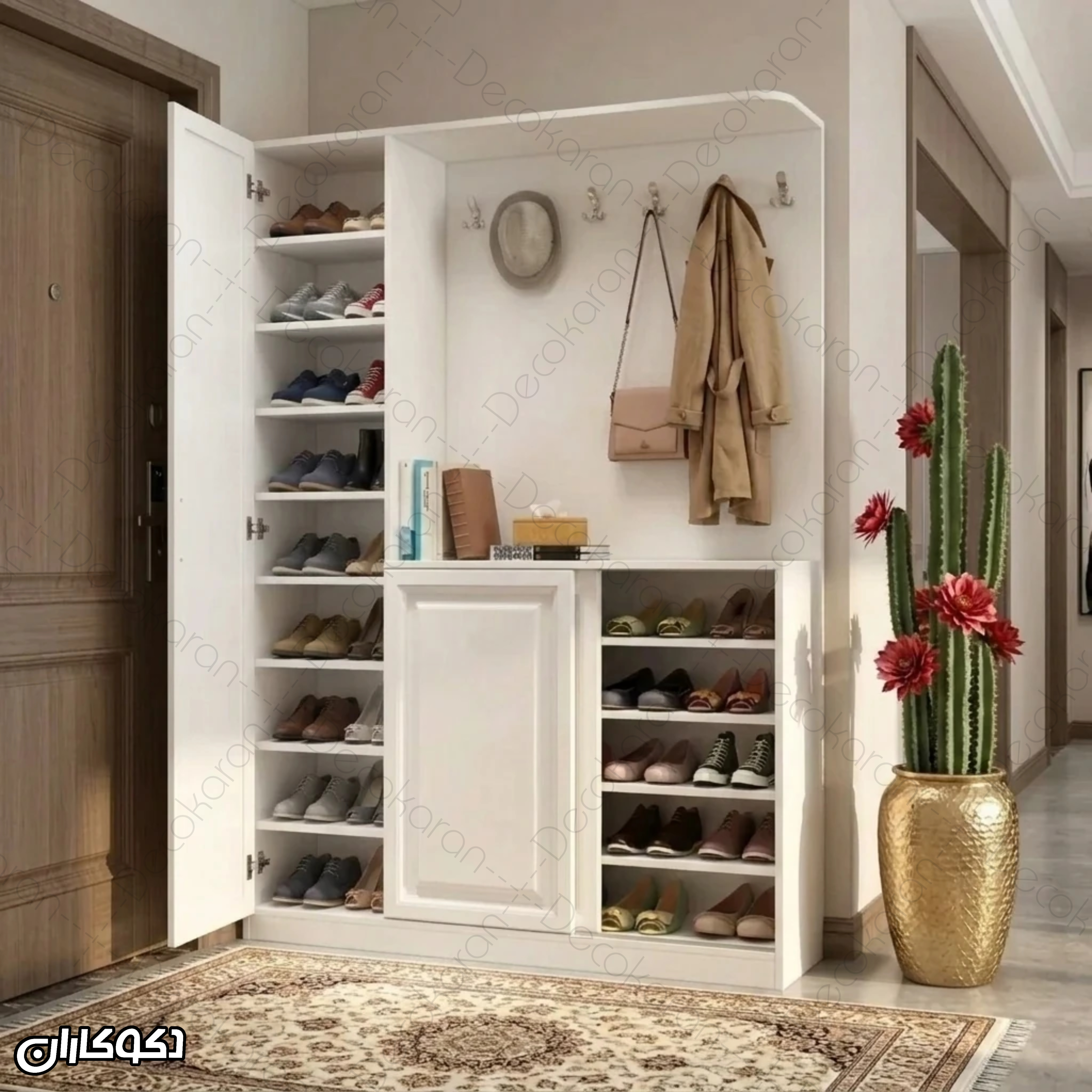 جاکفشی و جالباسی مدل JL144