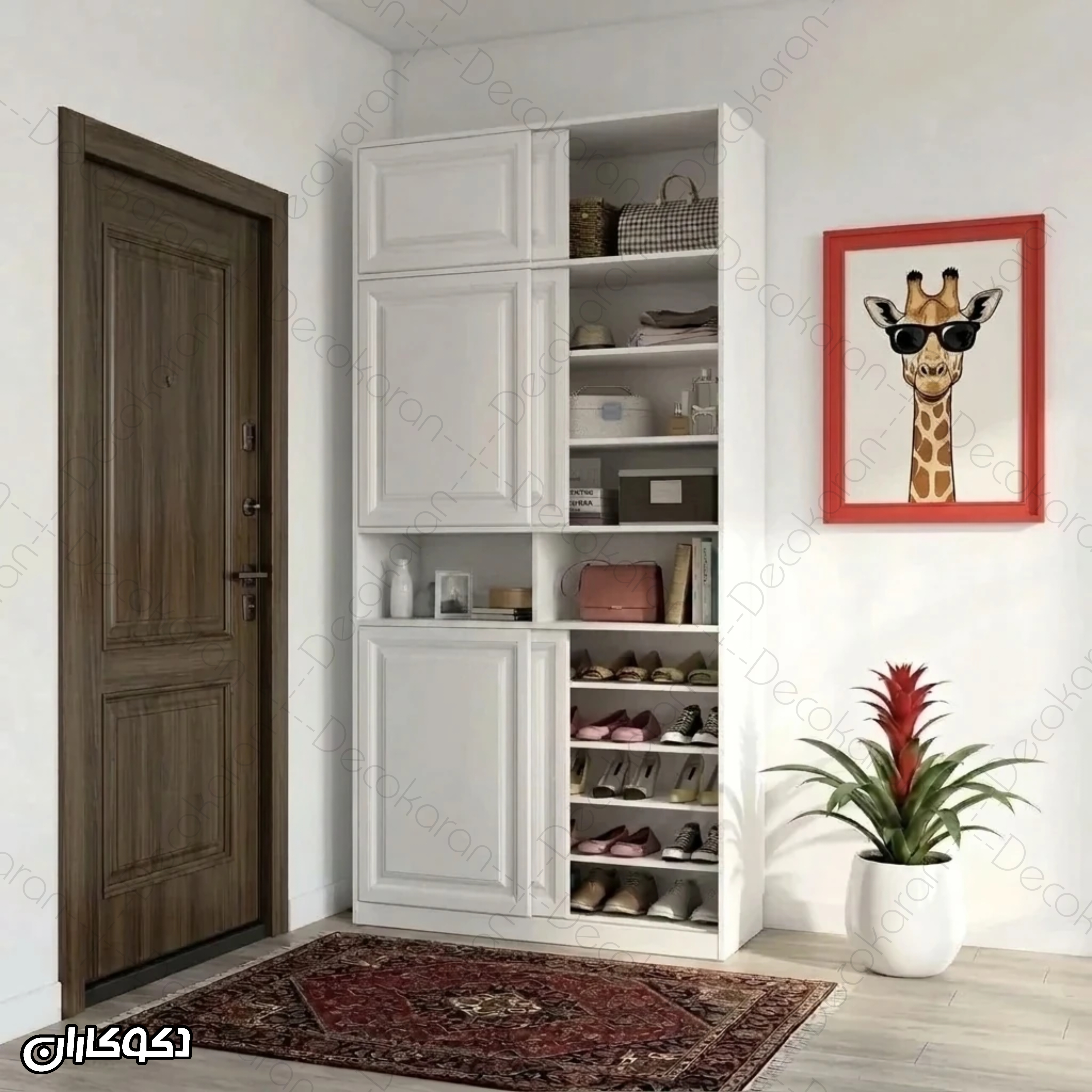 جاکفشی و جالباسی مدل JL146