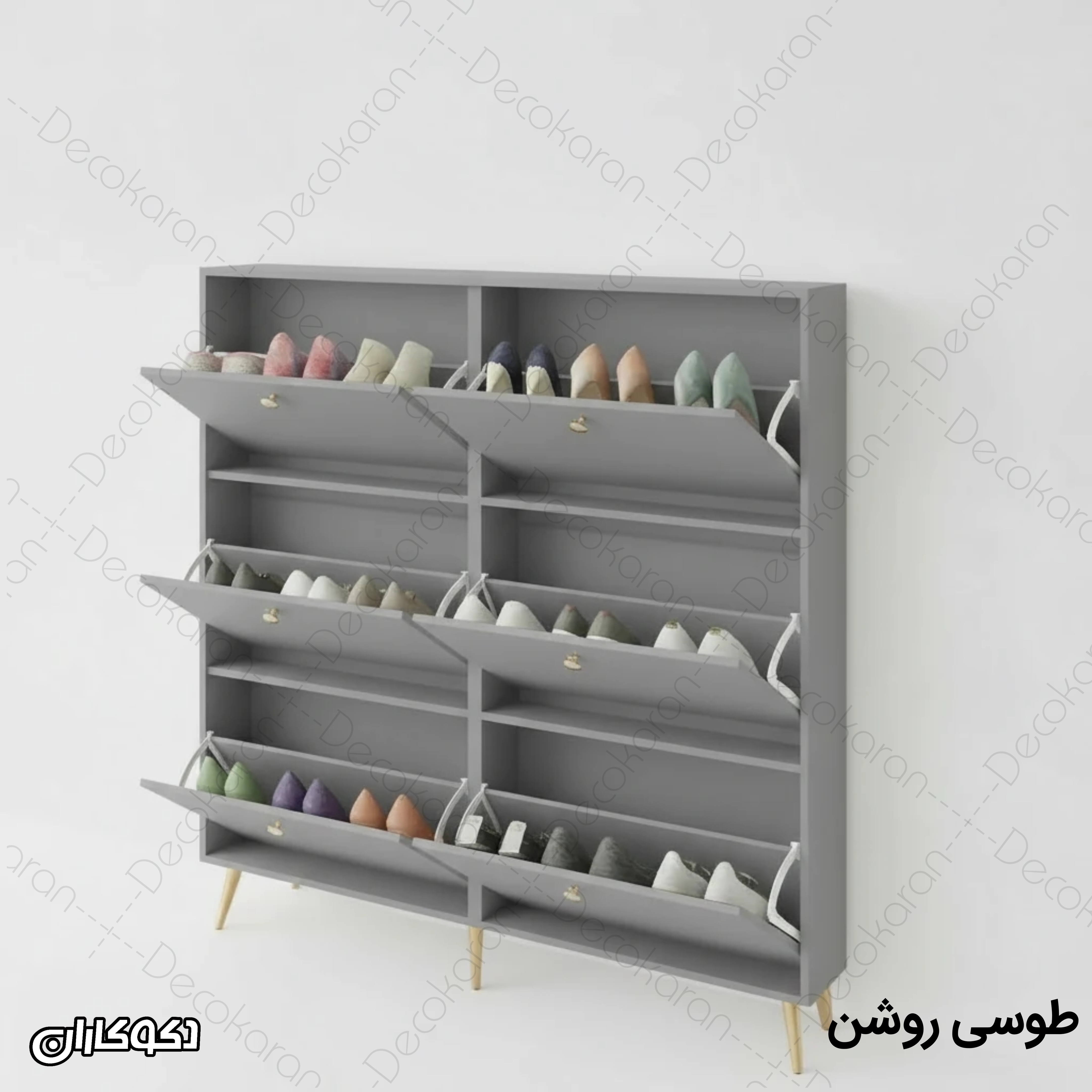 ابعاد فنی جاکفشی دو قلو و تک مدل 112