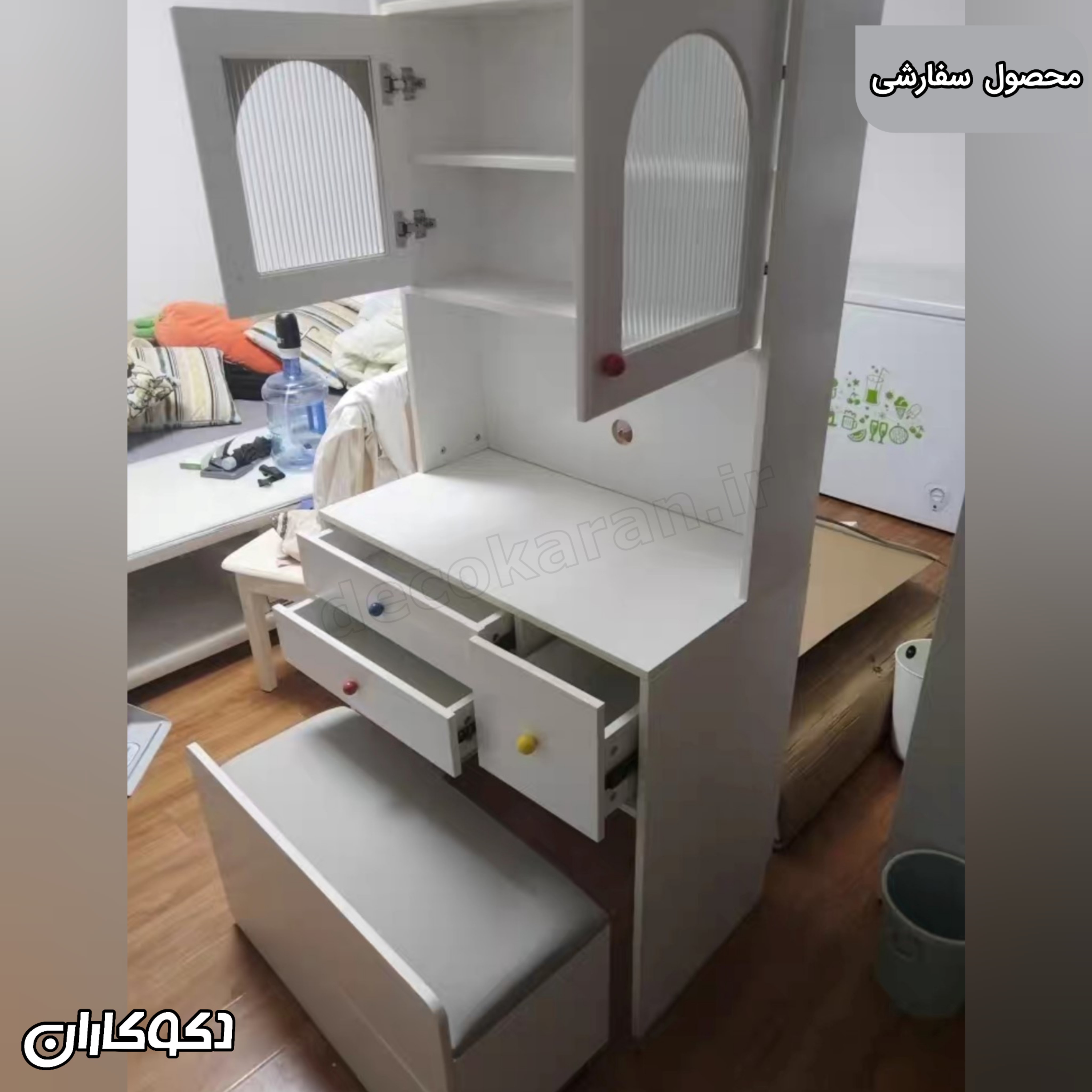 MZ174 میز آرایش سفارشی 
