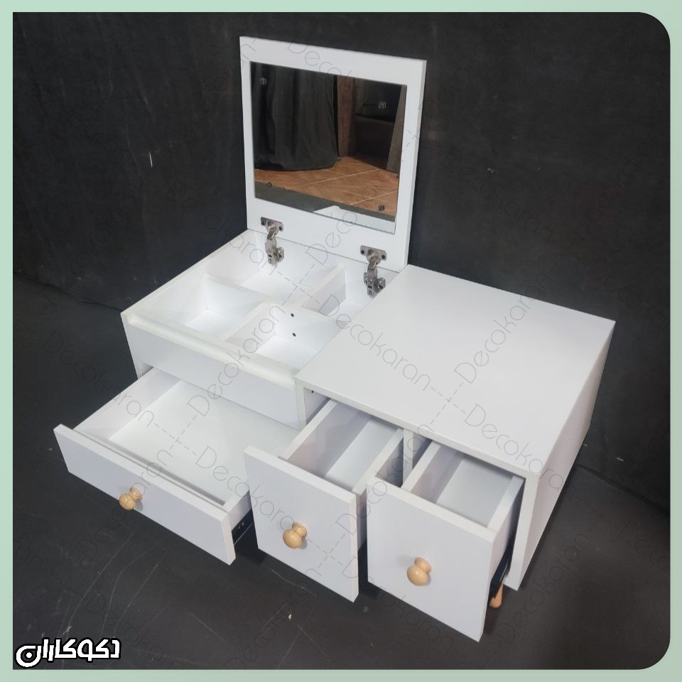 میز آرایش رومیزی دکوکاران مدل MZ137