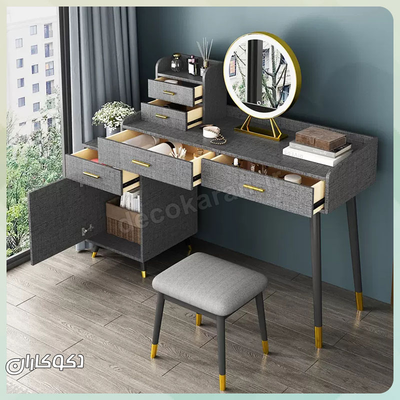 دراور متحرک میز آرایش کمجا مدل MZ154