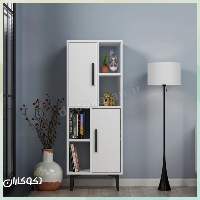 نقشه فنی و ابعاد دقیق شلف ایستاده K122