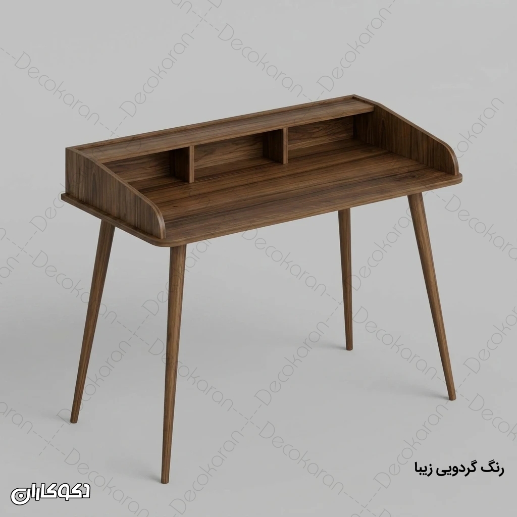 طراحی گرد کناره های میز تحریر MDF مدل MT138