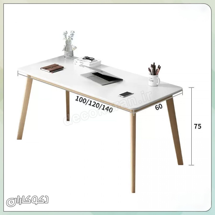 ابعاد میز تحریر mt102