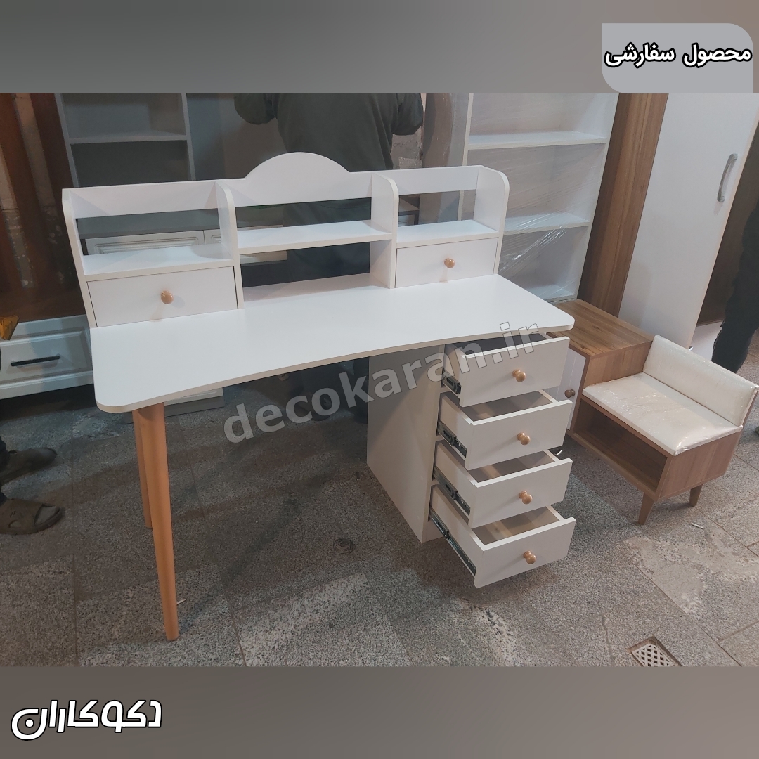 میز تحریر Mt109 دکوکاران سفارشی مشتری