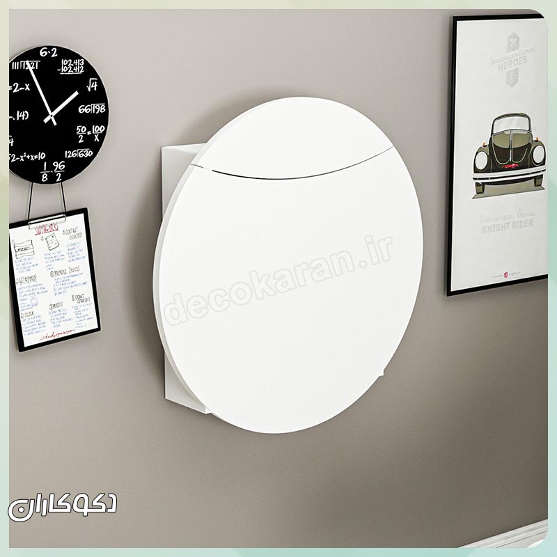 میز تحریر MT118 نمای بسته و جمع‌شده