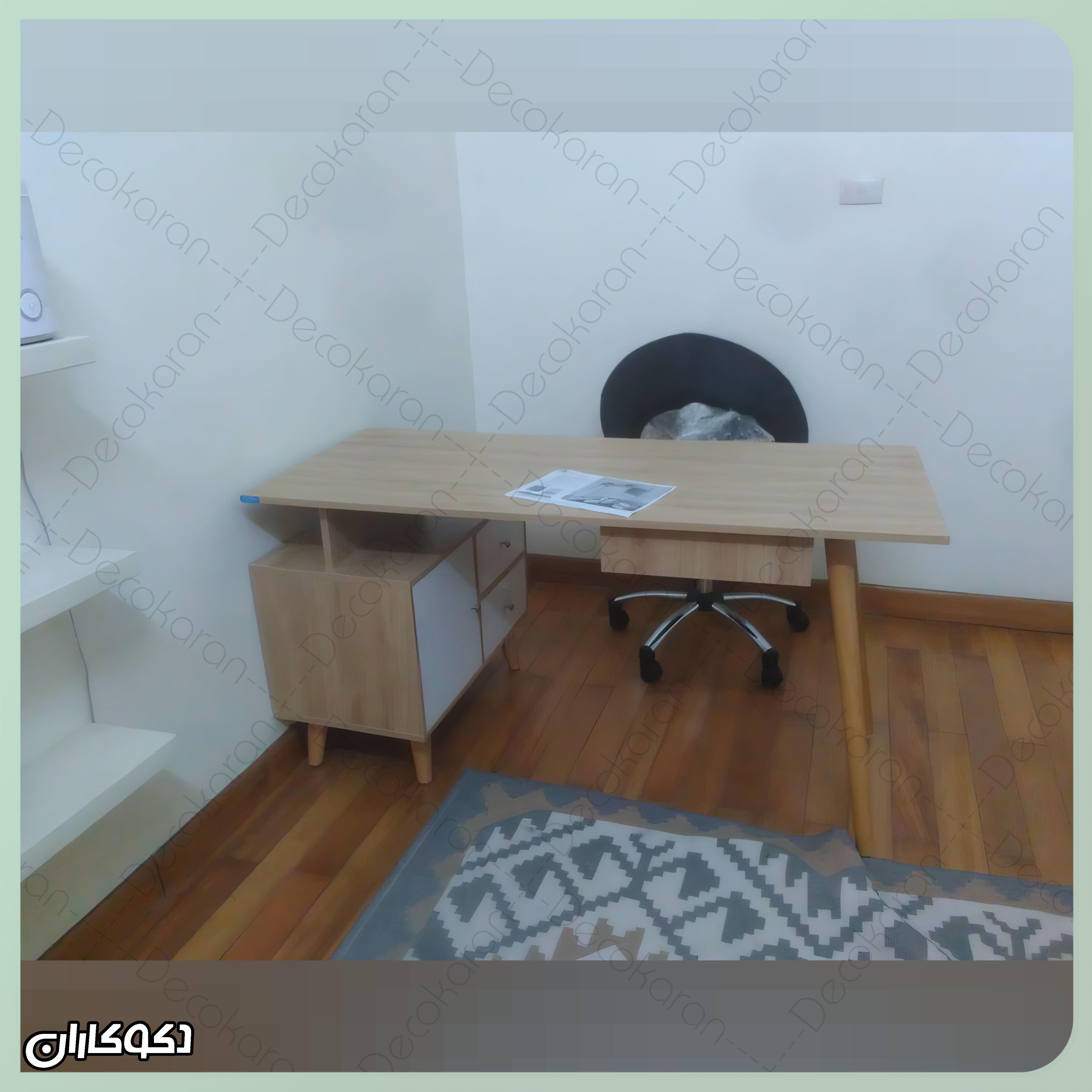 میز تحریر mt123 سفارشی مشتری